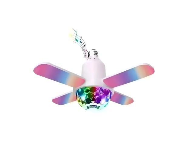 &u+ PARLANTE BLUETOOTH CON FOCO LED RGB CP-FS09